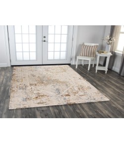 Rugs Town Lake Beige/ Multi 124737 8 ft. X 10 ft. Rectangle Rug