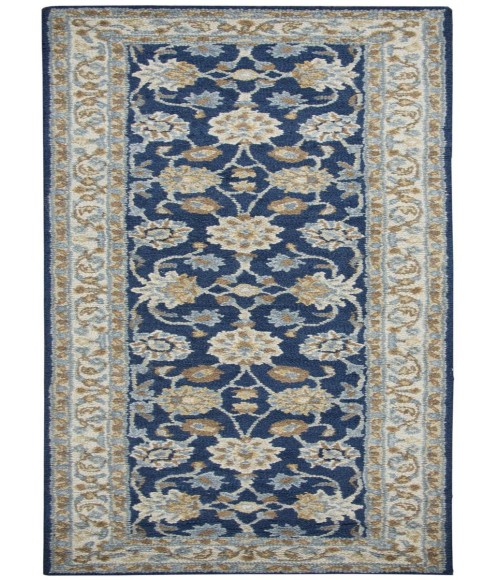 Rugs Town Crypt Blue Rug CY1004 2 ft. 6 in. X 8 ft. Rectangle - Rugs Town Rugs Town Crypt Blue CY1004 2 ft. 6 in. X 8 ft. Rectangle Rug
