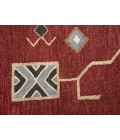 Rugs Town Durango Red DR1007 8 ft. X 11 ft. Rectangle Rug