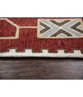 Rugs Town Durango Red DR1007 8 ft. X 11 ft. Rectangle Rug