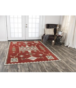 Rugs Town Durango Red DR1007 8 ft. X 11 ft. Rectangle Rug