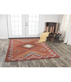 Rugs Town Durango Rust DR1010 10 ft. X 13 ft. Rectangle Rug
