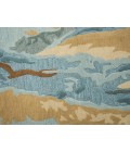 Rugs Town Flare Blue FR1001 10 ft. X 13 ft. Rectangle Rug