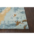 Rugs Town Flare Blue FR1001 10 ft. X 13 ft. Rectangle Rug