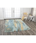 Rugs Town Flare Blue FR1001 10 ft. X 13 ft. Rectangle Rug