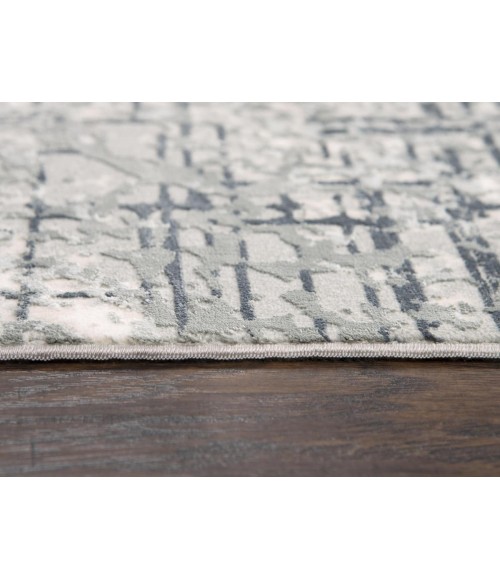 Rugs Town Glamour Grey GM1004 5 ft. 3 in. X 7 ft. 6 in. Rectangle Rug