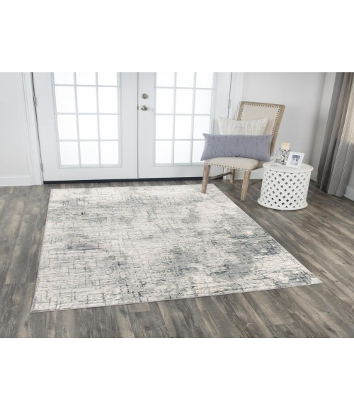 Rugs Town Glamour Grey GM1004 5 ft. 3 in. X 7 ft. 6 in. Rectangle Rug
