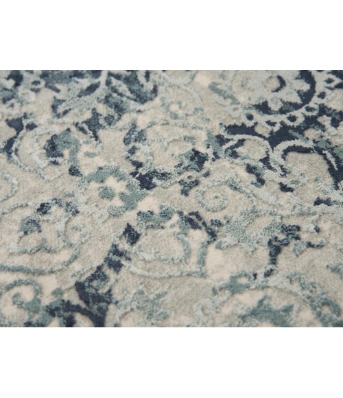 Rugs Town Glamour Teal GM1005 5 ft. 3 in. X 7 ft. 6 in. Rectangle Rug