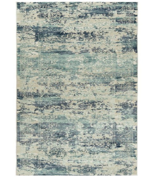 Rugs Town Glamour Teal GM1005 2 ft. 7 in. X 9 ft. 6 in. Rectangle Rug