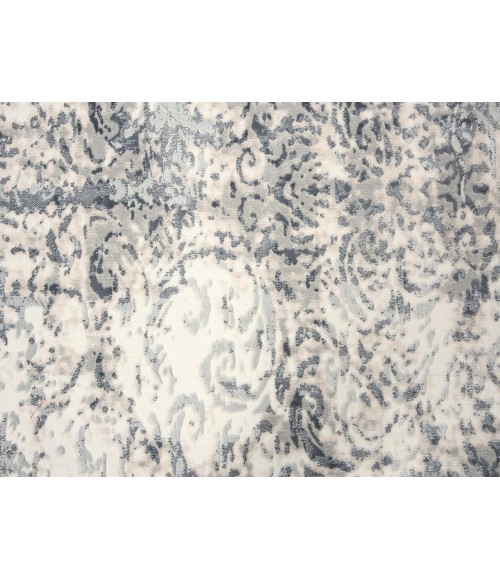Rugs Town Glamour Grey GM1008 3 ft. 11 in. X 5 ft. 6 in. Rectangle Rug