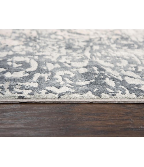 Rugs Town Glamour Grey GM1008 3 ft. 11 in. X 5 ft. 6 in. Rectangle Rug