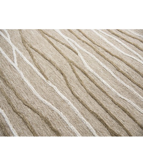 Rugs Town Geneva Beige GN1013 8 ft. X 10 ft. Rectangle Rug