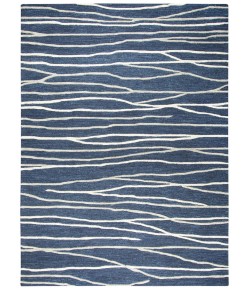Rugs Town Geneva Navy GN1014 5 ft. X 8 ft. Rectangle Rug