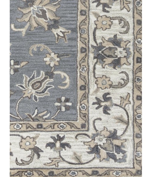 Rugs Town Liberty Grey Rug LB1026 8 ft. X 10 ft. Rectangle - Rugs Town Rugs Town Liberty Grey LB1026 8 ft. X 10 ft. Rectangle Rug