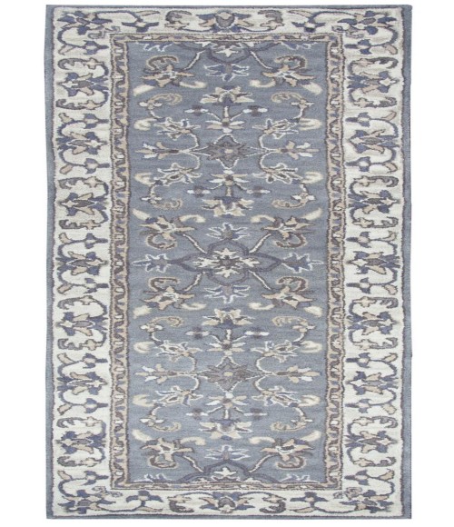 Rugs Town Liberty Grey LB1026 2 ft. 6 in. X 8 ft. Rectangle Rug