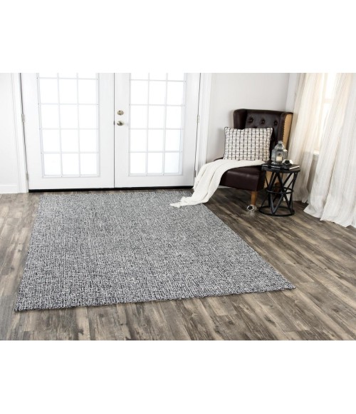 Rugs Town London Charcoal Rug LD1000 9 ft. X 12 ft. Rectangle - Rugs Town Rugs Town London Charcoal LD1000 9 ft. X 12 ft. Rectangle Rug