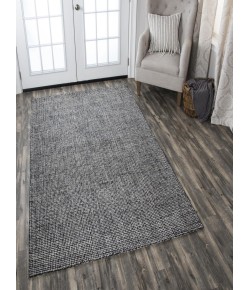 Rugs Town London Black LD1013 8 ft. X 10 ft. Rectangle Rug
