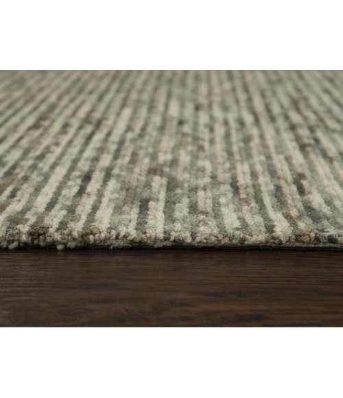 Rugs Town Laine Grey LNE102 5 ft. X 7 ft. 6 in. Rectangle Rug