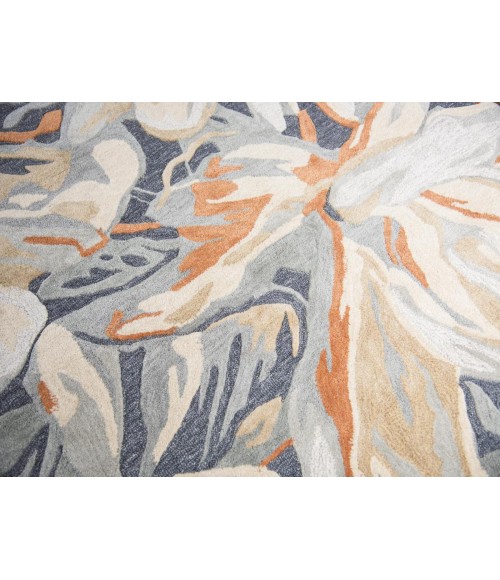 Rugs Town Lapis Blue Rug LP1004 8 ft. X 10 ft. Rectangle - Rugs Town Rugs Town Lapis Blue LP1004 8 ft. X 10 ft. Rectangle Rug