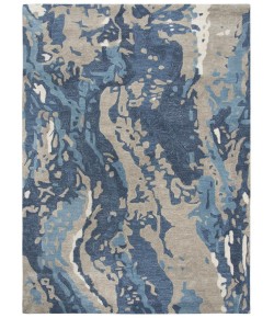 Rugs Town Lapis Blue LP1005 8 ft. X 10 ft. Rectangle Rug