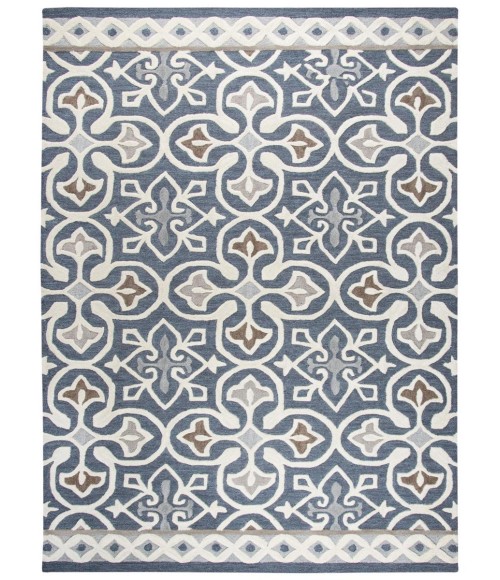Rugs Town Lavine Grey Rug LV1001 8 ft. X 10 ft. Rectangle - Rugs Town Rugs Town Lavine Grey LV1001 8 ft. X 10 ft. Rectangle Rug