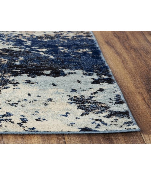 Rugs Town Mystic Blue Rug MYT104 5 ft. 2 in. X 7 ft. 3 in. Rectangle - Rugs Town Rugs Town Mystic Blue MYT104 5 ft. 2 in. X 7 ft. 3 in. Rectangle Rug