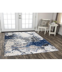 Rugs Town Mystic Blue MYT104 5 ft. 2 in. X 7 ft. 3 in. Rectangle Rug