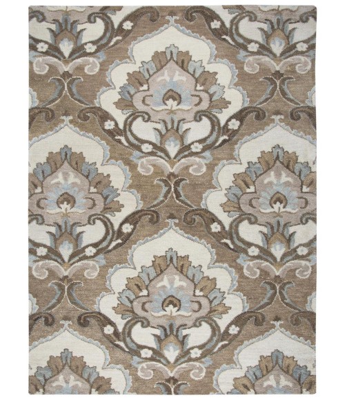 Rugs Town Napoli Mocha NP1004 10 ft. X 14 ft. Rectangle Rug