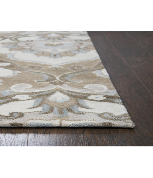 Rugs Town Napoli Mocha NP1004 10 ft. X 14 ft. Rectangle Rug
