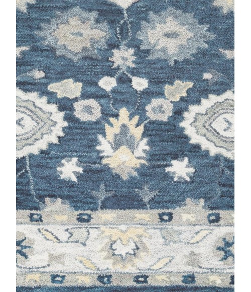 Rugs Town Napoli Blue NP1020 2 ft. 6 in. X 8 ft. Rectangle Rug