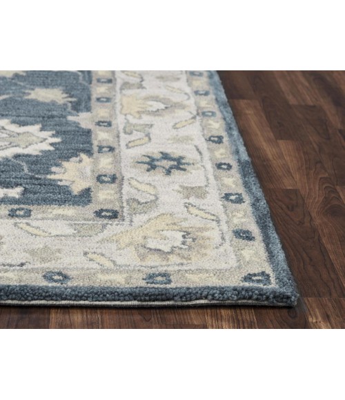 Rugs Town Napoli Blue NP1020 2 ft. 6 in. X 8 ft. Rectangle Rug