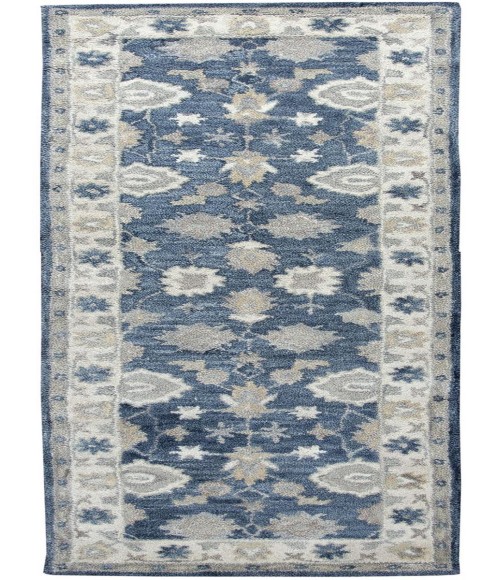 Rugs Town Napoli Blue NP1020 2 ft. 6 in. X 8 ft. Rectangle Rug