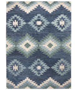 Rugs Town Napoli Blue NP1024 9 ft. X 12 ft. Rectangle Rug