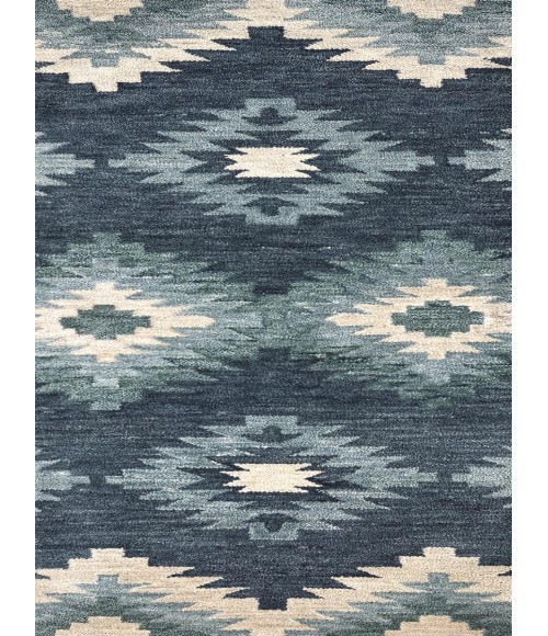 Rugs Town Napoli Blue Rug NP1024 2 ft. 6 in. X 8 ft. Rectangle - Rugs Town Rugs Town Napoli Blue NP1024 2 ft. 6 in. X 8 ft. Rectangle Rug