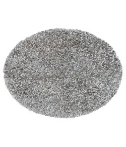 Rugs Town Pearl Light Grey PE1000 3 ft. X 3 ft. Round Rug