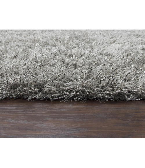 Rugs Town Pearl Grey PE1001 3 ft. X 3 ft. Round Rug