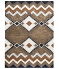 Rugs Town Pueblo Brown Rug PU1003 5 ft. X 8 ft. Rectangle - Rugs Town Rugs Town Pueblo Brown PU1003 5 ft. X 8 ft. Rectangle Rug