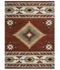 Rugs Town Ryder Rust Rug RY1000 3 ft. X 5 ft. Rectangle - Rugs Town Rugs Town Ryder Rust RY1000 3 ft. X 5 ft. Rectangle Rug