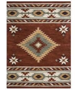 Rugs Town Ryder Rust RY1000 3 ft. X 5 ft. Rectangle Rug