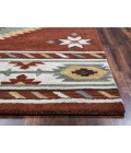 Rugs Town Ryder Rust Rug RY1000 3 ft. X 5 ft. Rectangle - Rugs Town Rugs Town Ryder Rust RY1000 3 ft. X 5 ft. Rectangle Rug