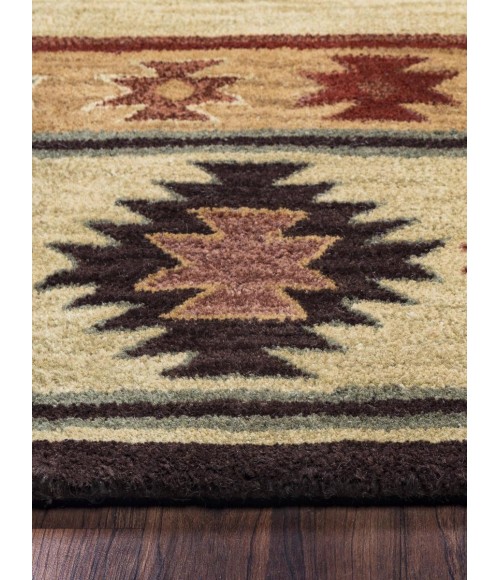Rugs Town Ryder Khaki Rug RY1002 8 ft. X 8 ft. Round - Rugs Town Rugs Town Ryder Khaki RY1002 8 ft. X 8 ft. Round Rug