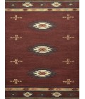 Rugs Town Ryder Burgundy RY1004 2 ft. 6 in. X 8 ft. Rectangle Rug
