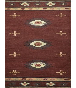 Rugs Town Ryder Burgundy RY1004 2 ft. 6 in. X 8 ft. Rectangle Rug