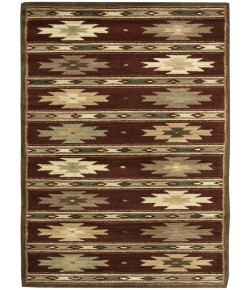 Rugs Town Ryder Burgundy RY1005 2 ft. 6 in. X 8 ft. Rectangle Rug