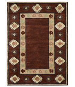 Rugs Town Ryder Burgundy RY1006 10 ft. X 14 ft. Rectangle Rug