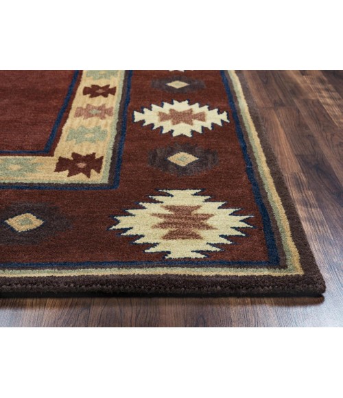 Rugs Town Ryder Burgundy Rug RY1006 10 ft. X 14 ft. Rectangle - Rugs Town Rugs Town Ryder Burgundy RY1006 10 ft. X 14 ft. Rectangle Rug