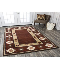 Rugs Town Ryder Burgundy RY1006 10 ft. X 14 ft. Rectangle Rug