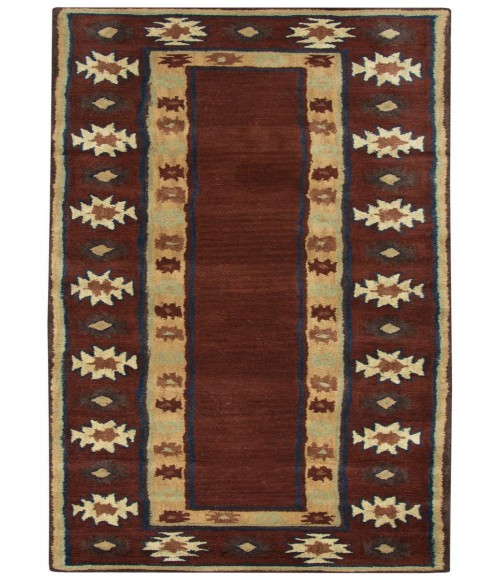 Rugs Town Ryder Burgundy Rug RY1006 2 ft. 6 in. X 8 ft. Rectangle - Rugs Town Rugs Town Ryder Burgundy RY1006 2 ft. 6 in. X 8 ft. Rectangle Rug