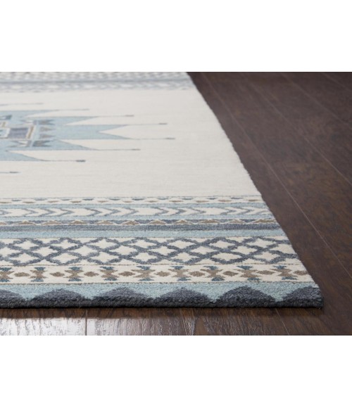 Rugs Town Ryder Blue RY1011 9 ft. X 12 ft. Rectangle Rug