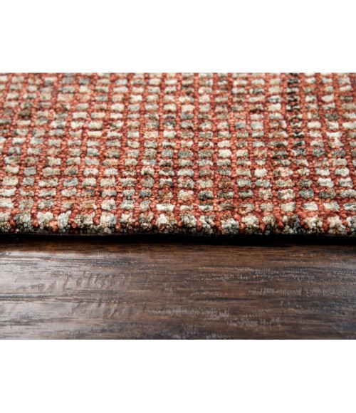 Rugs Town Storm Red ST1002 10 ft. X 13 ft. Rectangle Rug